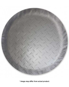 Diamond Plated Steel Vinyl (silver)