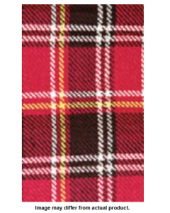Picnic Blanket; 6-1/2 Foot x 5-1/2 Foot; Burgundy Plaid; PVC Coated Waterproof Backing; With Storage Case
