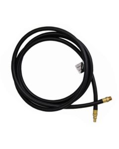 Propane Hose; 1/4 Inch Inside Diameter Propane Feed Hose; 1/4 Inch MNPT x Male Quick Disconnect Nipple; Without Regulator; 120 Inch Length
