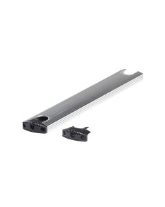 Ladder Rung; Replacement Rung For Stromberg RV Ladder; Without Tread; Aluminum; With End Caps And Screws
