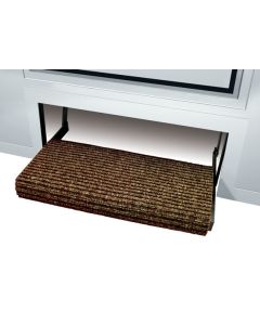 Entry Step Rug; RUGGIDS ™; Mounts Using Zip Ties; 23 Inch Width; Sierra Brown; Olefin Fiber With Solid Rubber Backing; With Shrink-wrap And Label; Single
