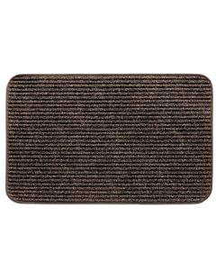 Door Mat; RUGGIDS ™; For Indoor Use; 19 Inch x 30 Inch; Sierra Brown; Olefin With Solid Rubber Backing
