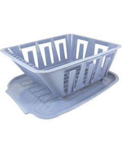 Mini Dish Drainer Set, Blue, Bagged