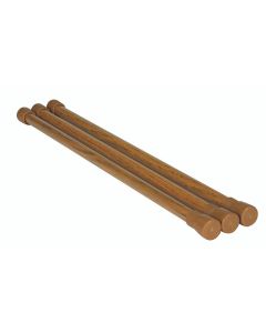 RV Refrigerator Bar, 3pack - 16in To 28in Oak