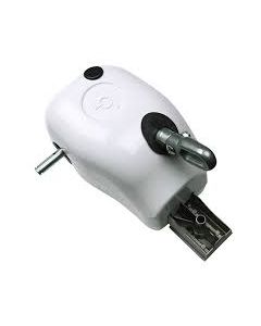 MANUAL CRANK STYLE AWNING DRIVE HEAD ASSEMBLY WHITE