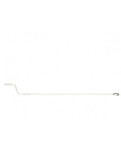Awning Crank Handle; Solera; For Manual Awnings; White; With Awning Hook And Crank Rod
