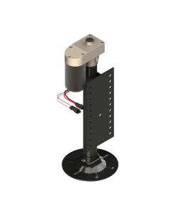 Leveling System; Ground Control; Hall Effect Jack; 5000 Pound Capacity; Left Rear/ Follow Leg Only; With Mounting Plate
