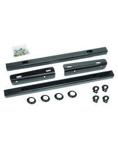ELITE SERIES 11-19 SILVERADO/SIERRA 2500/3500 5TH WHEEL RAIL KIT, Fifth Wheel Trailer Hitch Mount Kit; Elite ™; Rail Kit; Bolt-On; No Drilling Required