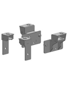 Fifth Wheel Trailer Hitch Mount Kit; SuperRail; Use With SuperGlide 3100; Custom-Fit Base Rails and Brackets; Bolt-On; Drilling Required
