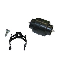 Air Conditioner Capacitor; Hard Start Type; Positive Temperature Coefficient Resistor (PTCR) Only; With Resistor/ Bracket/ Four Screws

