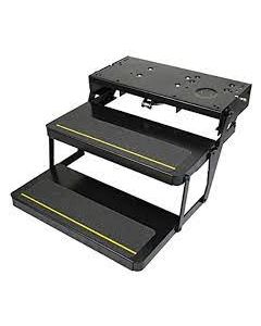 KWIKEE DOUBLE ELEC STEP-BLK SERIES 32 W/MTR,CONTROL,SWITCH
