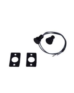 Entry Step Switch; Replacement Power Switch For RV Electric Sliding Steps; Magnetic Door Switch; Normally Open; Black; 3/4 Inch Round Core
