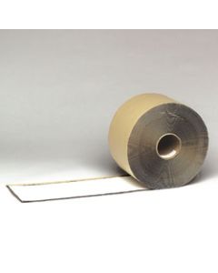 Roof Repair Tape; Quick Roof ™; Use To Waterproof And Repair Tears And Punctures; For Use On Rubber Roofs; Butyl Tape; 6 Inch Width x 100 Foot Roll; White
