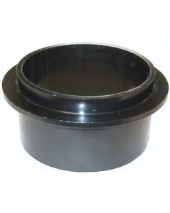 Waste Holding Tank Spigot; Waste Holding Tank Slip; For Icon Direct Holding Tank; 3 Inch Diameter; Black; ABS Plastic; Single

