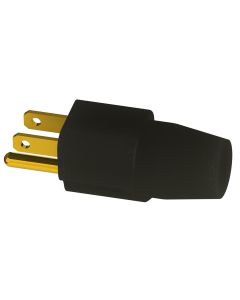 Generator Ground Plug; Surge Guard ®; For Use With Portable Generators With Floating Neutral; Neutral To Ground Bonding Plug; 3 Pin; Black; Please Check The Owner’s Manual Of The Generator To Ensure The Generator Was Designed With A Floating Neutral
