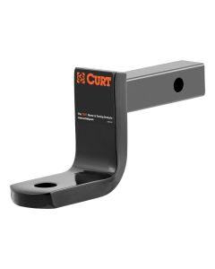 Trailer Hitch Ball Mount; Class II/ Fits 1-1/4 Inch Receiver; 3500 Pound Gross Trailer Weight/ 350 Pound Tongue Weight; 2-5/8 Inch Rise or 3-1/4 Inch Drop; Non-Swivel; Non-Extendable; 6-1/4 Inch Solid Shank; 3/4 Inch Ball Shank Hole; Without Hitch Ball; S