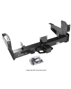 03-C RAM 2500/3500 CLS V TITAN HITCH (WITH PIN-CLIP & COVER), Trailer Hitch Rear; Class V; Square Tube Welded; 2-1/2 Inch Receiver; 18000 Pound Weight Carrying Capacity/ 2000 Pound Tongue Weight; 18000 Pound Weight Distributing Capacity/ 2000 Pound Tongue