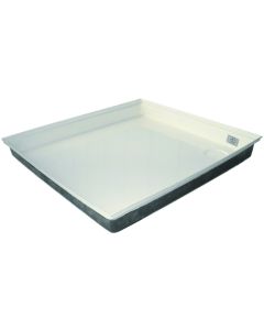 27 x 24 x 4 Colonial White
