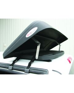 Icon, Air Deflector; AeroShield; 48 Inch Width x 22 Inch Height; Black
