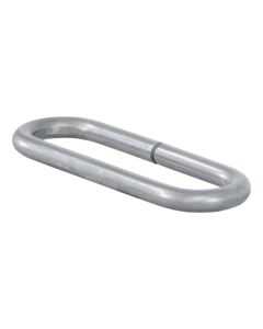 Trailer Safety Chain Anchor; Weld-On; 10000 Pound Capacity; Raw; Steel; Single
