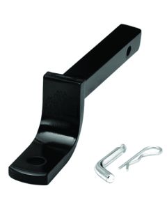 Class I 1-1/4 Drawbar Kit, Drawbar (2000 Lbs. W/3/4 Ball Hole 9-3/4 Length X 2-1/8 Rise X 2-3/4 Drop), Pin And Clip, Black