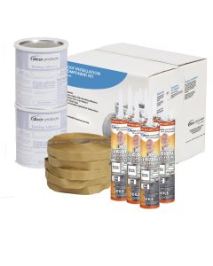 Install Kit-Rubber Roofing, White
