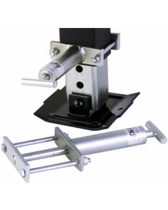 Trailer Landing Gear Pull Pin; Heavy-Duty Snaps; Use With 2-1/4 Inch Square Fifth Wheel Legs With 1/2 Inch Holes; 3/8 Inch Diameter; Set Of 2; Spring Loaded Pin