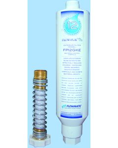 Fresh Water Filter Cartridge; For In-Line Exterior Filter; Inhibits Bacteria Growth; Single; With Garden Hose Connection