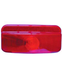 Surface Tail Light With License Plate Bracket-White Base