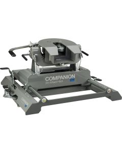 Fifth Wheel Trailer Hitch; Companion ™; Use With OEM Ford Trailer Tow Prep Package; Slider; 20000 Pound Gross Trailer Weight