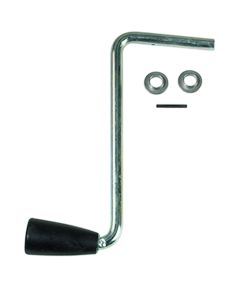 Trailer Tongue Jack Crank; Use With Bulldog 190 Series Square Sidewind And Crown 7000/ 8000 Pound Capacity Jack; 8-1/2 Inch Radius
