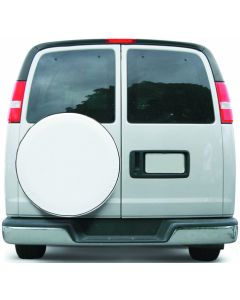 Tire Cover White 26-3/4"-27-3/4"