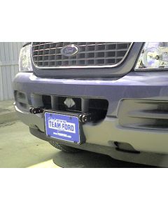 2002-2005 FORD EXPLORER BASEPLATE, Vehicle Baseplate; Standard Tabs; Single Lug; With Safety Cable Hooks