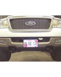 04-08 F150(2/4WD, NO HERITAGE/FX2);07-08 F150 XLT SPRCAB(4WD);07 F150 LARIAT SPR CREW(4WD) BASEPLATE, Vehicle Baseplate; Standard Tabs; Single Lug; With Safety Cable Hooks