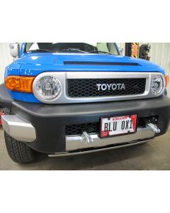 2007-2014 TOYOTA FJ CRUISER BASEPLATE, Vehicle Baseplate; Removable Tabs; Single Lug; With Safety Cable Hooks