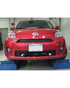 08-14 SCION XD BASEPLATE, Vehicle Baseplate; Removable Tabs; Single Lug; With Safety Cable Hooks