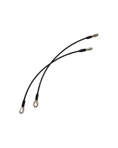 Safety Cable Kit, Permanent Mount, 10,000 Lb