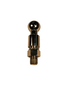 Trailer Hitch Ball; 2-5/16 Inch Ball; 1-1/4 Inch Shank; 2 Inch Rise; Steel
