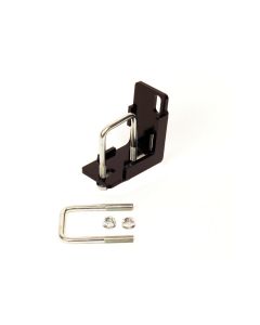 Trailer Hitch Receiver Tube Anti Rattle Bracket; 2-1/2 Inch; Square
