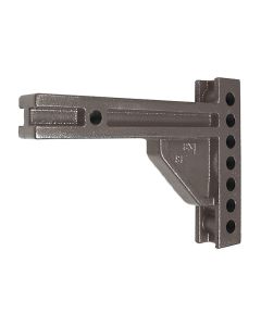 Weight Distribution Hitch Shank; For Use With 2 Inch Receiver; 20000 Pound Trailer Weight Capacity/ 2000 Tongue Weight Capacity; 12 Inch Length; 7 Mounting Holes
