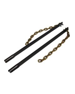 Weight Distribution Hitch Bar; Replacement Trunnion Bar Kit; 750 Pound Tongue Weight; With 2 Bars and Chains
