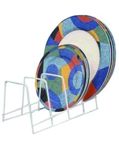 PLATE RACK - WHITE