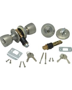 Combo Lock Set  - Stainless Steel