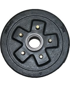 Trailer Brake Hub Assembly; Brake Hub; 3500 Pounds; 5 x 4.5 Inch Bolt Pattern; 1/2 Inch Stud Diameter; 6.7 Inch Hub Face Diameter