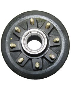 Trailer Brake Hub Assembly; Brake Hub; 6000 To 7000 Pounds; 8 x 6.5 Inch Bolt Pattern; 9/16 Inch Stud Diameter