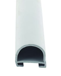 Slide Out Seal; D-Seal For Use With EKD Base; 1 Inch Width x 15/16 Inch Height x 35 Foot Length; Gray; Rubber