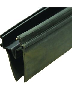 Slide Out Seal; Double EKD Seal Base With 2-3/8 Inch Wiper; 2 Inch Thickness x 3-3/16 Inch Width x 14 Foot Length; Black; Rubber
