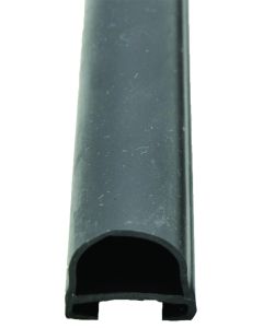 Slide Out Seal; D-Seal For Use With EKD Base; 1 Inch Width x 15/16 Inch Height x 35 Foot Length; Black; Rubber