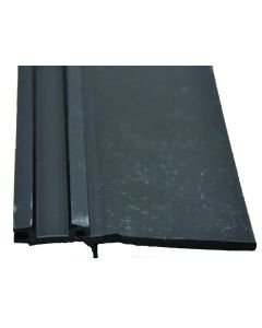EK Base w/ 1" Wiper, Black 1/2" x 1-3/4" x 35'