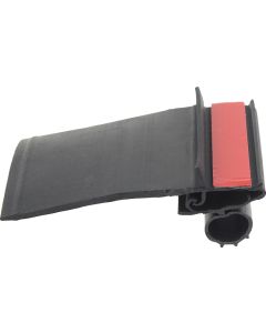 Slide Out Seal; Snap In Seal With 2-7/8 Inch Wiper; 4-1/8 Inch Width x 23/32 Inch Height x 35 Foot Length; Black